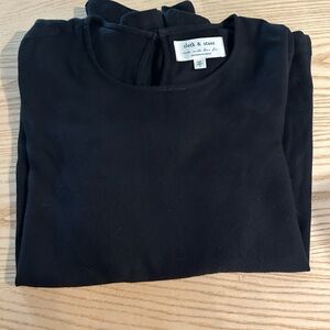 Cloth & Stone Black Blouse. Size Medium.